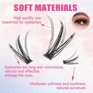 Kit de <span class=keywords><strong>pestañas</strong></span> <span class=keywords><strong>postizas</strong></span> 30D + 40D DIY al por mayor, suministros de extensión de <span class=keywords><strong>pestañas</strong></span> naturales, juego de <span class=keywords><strong>pestañas</strong></span> <span class=keywords><strong>postizas</strong></span> <span class=keywords><strong>con</strong></span> <span class=keywords><strong>pegamento</strong></span> y pinzas - Product Image 3