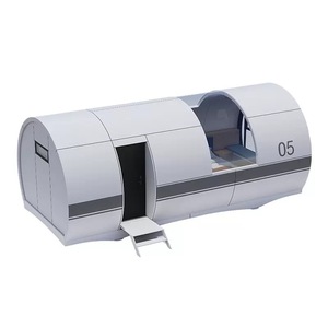 Đương Đại Chất lượng cao prefab ngôi nhà nhỏ gia đình viên nang cho trường học & khách sạn sử dụng không gian nhỏ gọn thiết kế khu nghỉ mát viên nang - Product Image 3