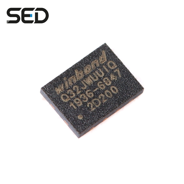 Memory IC 32Mbit SPI - Quad I/O 133 MHz 8-USON Original W25Q32JWUUIQTR FLASH - nor