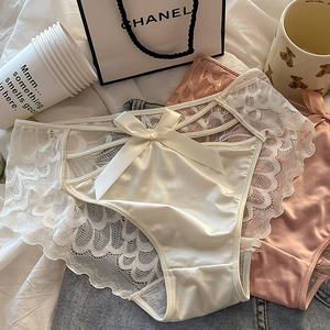 Braguitas de Encaje Transparente Wildness Pure Desire para Mujer, Bragas Japonesas Sexys sin Costuras que Ajustan la Cadera - Product Image 4