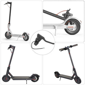 Mango de freno de patinete eléctrico de aleación de aluminio, accesorios esenciales para monopatín para <span class=keywords><strong>Xiaomi</strong></span> M365 Pro - Product Image 4