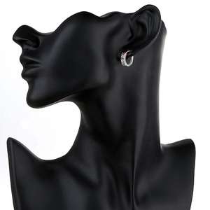 Pendientes Clásicos de Plata 925 para Boda, Pendientes Colgantes con Circonita Cúbica Deslumbrante, Elegantes Pendientes de Lujo con Baño de Oro de 18K, Joyería Brillante Nueva - Product Image 4