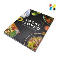 Impression de catalogues personnalisés à couverture rigide, impression offset couleur, impression de brochures alimentaires et de menus de restaurant, service OEM d'usine