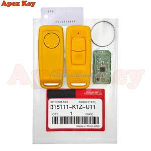 Llave Remota Original OEM Colorida para Motocicleta PCX160 2021-2023, 2 Botones, 433.92MHz, Chip 47, FCCID 35111-K1Z-U11 2023, Negra, ABS - Product Image 6