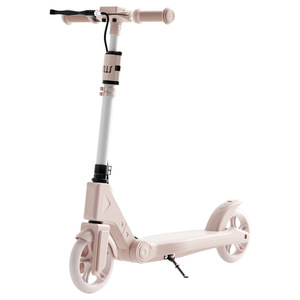 JPD Adult Kick <b>Scooter</b> Foldable Adjustable Height <b>Large</b> <b>Wheels</b> For City Commute School Use - Product Image 1