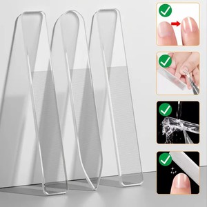Lime à <span class=keywords><strong>ongles</strong></span> en verre de voyage Double face coupe des <span class=keywords><strong>ongles</strong></span> bande de frottement limes à <span class=keywords><strong>ongles</strong></span> en verre nano - Product Image 2