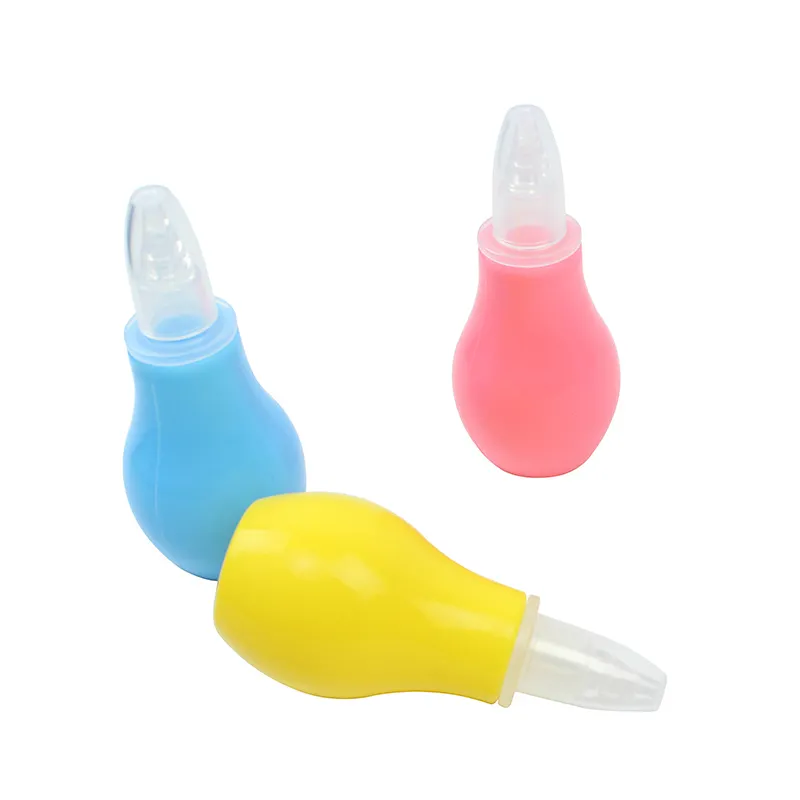 Aspiratore nasale per neonati moccio ventosa nasale per bambini Design della valvola antiriflusso siringhe professionali pulibili e riutilizzabili