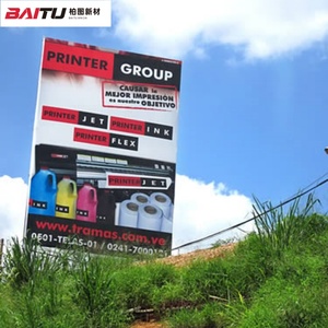 ENOVATIONS Materiale per Banner Flessibile Personalizzato 240g-750g Bianco Lucido Stampato 440g in PVC, Poster 10ft Ecologico Impermeabile Resistente ai Raggi UV - Product Image 6