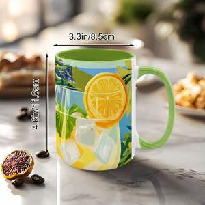 Custom image Large 15oz Colorful <b>Ceramic</b> <b>Mug</b> with Modern Design Dishwasher & Microwave Safe Made in USA PC Material for Promotional Gifts - Product Image 6