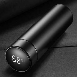 Wholesale Custom Stainless Steel Led Temperature Display Vacuum Insulated Smart Water <b>Bottle</b> with Tea Infuser - Product Image 4