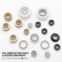 Sello de Resorte Personalizado de PEEK UPE PTFE+CF, Anillo de Sellado Resistente a la Corrosión, Ácidos y Álcalis, de Alta Presión y Alta Temperatura
