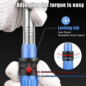 Chiave Dinamometrica a Regolazione Rapida per Regolazione Valvole Motore, Set Professionale di Chiavi Regolabili - Product Image 5