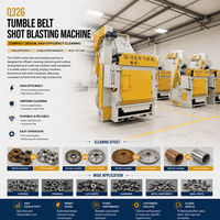 Machine de sablage à bande abrasive avec moteur pour le détartrage et le débavurage des surfaces métalliques, certifiée ISO