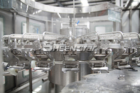 Machine de fabrication de bouteilles en plastique entièrement automatique A à Z et ligne de production de remplisseuses d'eau minérale