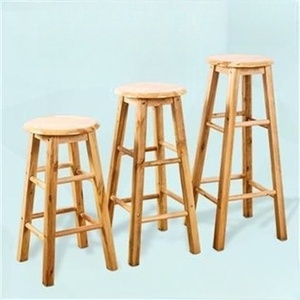 Katı meşe Bar taburesi Minimalist yüksek sandalye Modern Bar sandalyesi resepsiyon masası sandalye uzun boylu dışkı hometicari kullanım için - Product Image 2
