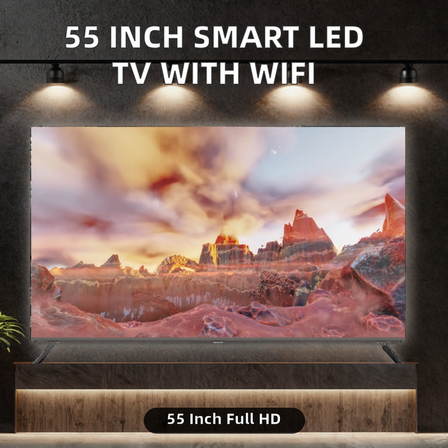 55 Inch Smart TV 4K Mini LED QLED Smart TV Android Google TV PAL(50Hz) Dolby Vision Atmos for Home Theater Gaming