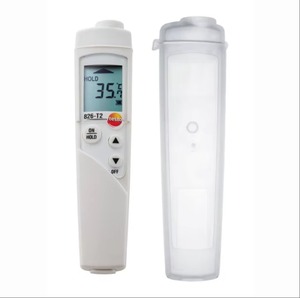 เทอร์โมมิเตอร์อินฟราเรด Testo 826-T4 รุ่นดั้งเดิมและรุ่นใหม่ พร้อมหัววัดแบบเจาะทะลุด้วยเลเซอร์สำหรับอาหาร (ออปติกส์ 6:1) Testo 826-t4 - Product Image 4