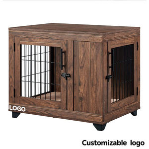 Muebles para mascotas, Jaula de madera para <span class=keywords><strong>perros</strong></span>, mesa auxiliar, cama para cachorros, casa moderna para <span class=keywords><strong>perros</strong></span>, jaula para perrera - Product Image 2