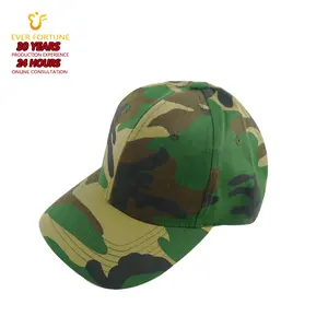 Yüksek kalite 6 panel boş beyzbol şapkaları kapaklar kamuflaj camo kamyon şoförü şapkası özel ayarlanabilir şapka toptan gorras spor kap