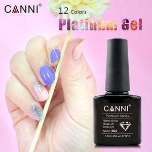 <span class=keywords><strong>CANNI</strong></span> — vernis à ongles Gel UV, platine, paillettes Super brillantes, #71012, 12 couleurs, 7.3ml - Product Image 6