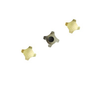 Modyle — dôme métallique rond, en acier inoxydable, forme triangulaire, dôme en métal, croix, pour assemblage Pcba