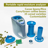 Humidimètre numérique haute précision pour maïs, riz et blé, plage 3-35%, précision 0,5%, temps de mesure 10s, 35 grains