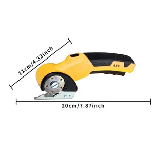 Machine à découper rapide pour tissu et cuir, ciseaux électriques à batterie au lithium, moteur sans balais, <span class=keywords><strong>220V</strong></span>, pour le bricolage transfrontalier - Product Image 5