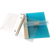Prix bas 6mm 8mm 10mm Polycarbonate Accessoire de connexion profilés h et U
