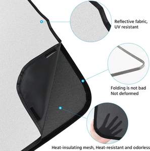 Modèle Y 2022, 2 pièces, pare-soleil pour toit ouvrant de <span class=keywords><strong>voiture</strong></span>, ne s'affaisse pas et isolant thermiquement, pare-soleil séparé pour <span class=keywords><strong>Tesla</strong></span> Model Y - Product Image 6