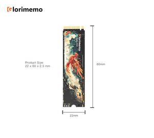Glorimemo Atacado SSD Interno NVMe Gen3 para Jogos 3D TLC de 128GB a 1TB M.2 com Leitura de até 3500MB/s e Gravação de até 3100MB/s - Product Image 6