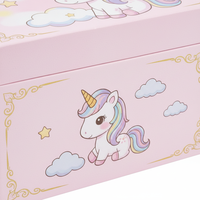 Boîte à musique Ever Bright 7 pouces Licorne Arc-en-ciel en MDF, figurine dansante mécanique à remonter – Cadeau d'anniversaire (vente en gros)