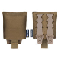 IDOGEAR pochette de décharge pliable en Nylon 500D dissimulée MOLLE pochette de récupération de chargeur d'équipement de chasse pour décharge pliante d'autodéfense