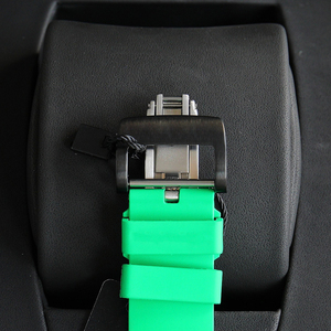 Reloj Mecánico de Alta Gama para Hombre, Diseño Esqueleto Tourbillon, Fibra de Carbono Negra, Estilo Ejecutivo, Alta Calidad, Resistente al Agua - Product Image 6