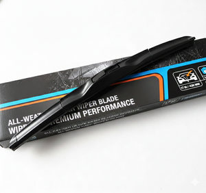 Limpiaparabrisas universal en forma de U silencioso de primera generación, de tres piezas, de 16 pulgadas, con goma natural, para Q7 Edge Defende - Product Image 1