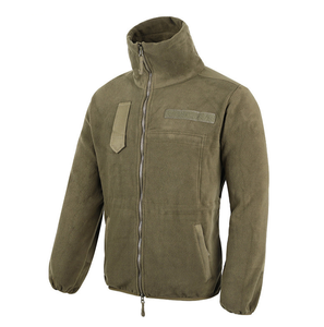 เสื้อแจ็คเก็ตขนแกะสีเขียวมะกอกอุ่นสบาย รุ่น DFF0309 - Product Image 4