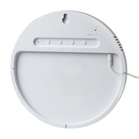Horloge murale numérique LED contrôlée par application WiFi avec lumière RVB - Réveil multifonctionnel