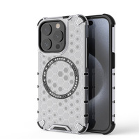 Coque de téléphone magnétique sans fil 2-en-1 refroidissant et antichoc pour iPhone 16 15 14 Plus 13 12 Pro Max