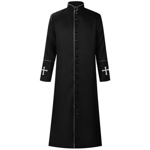 Abito Lungo da Sacerdote Medievale Vintage all'Ingrosso, Veste Clericale Multicolore per Costume di Halloween e Cosplay - Product Image 2