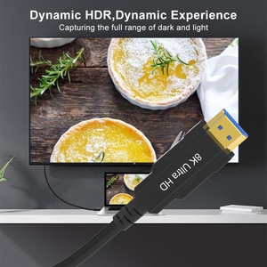 Câble <span class=keywords><strong>fibre</strong></span> optique haute vitesse 8K de qualité multimédia AOC 2.1V long câble HDMI 10M 20M - Product Image 4