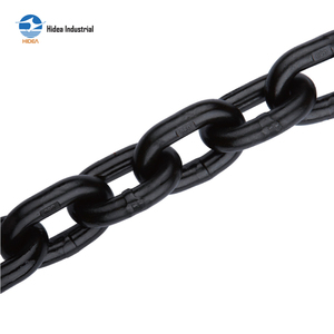 Hidea Factory Groothandelsbestelling 4mm tot <span class=keywords><strong>32mm</strong></span> Gelaste Schakel Ketting van Legeringstaal Zware Lastkraanketting EN818-2:2008 G80 Hefketting - Product Image 5