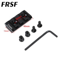 Adaptateur d'installation compact FRSF haute performance à 4 emplacements, en alliage d'aluminium léger, résistant à la rouille, accessoire de chasse