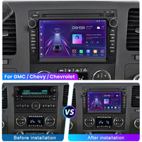 Car Gps 7 Inch CarPlay Android Car Radio Stereo pour Chevrolet GMC Buick Chevy