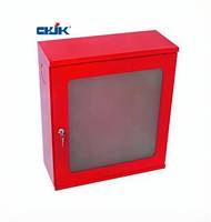 Armoire de rangement pour tuyau d'incendie en acier au carbone Jinkai avec fenêtre de visualisation, revêtement en poudre, durable et flexible, pour la protection incendie