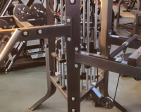 Alat Latihan Otot Lengan & Dada Gym Fitness Adjustable Steel Pin Loaded Front Arm & Chest Workout Trainer Forearm Machine