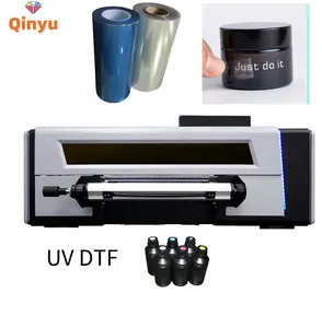 Stabiler UV-DDF 30 cm Rolle UV-DDF A3-Aufkleber UV-Drucker mit doppeltem XP600-druckkopf