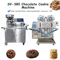 Machine à fabriquer des biscuits LONGYU SV-380, déposeuse de pépites de chocolat, anti-colmatage, pour usage commercial