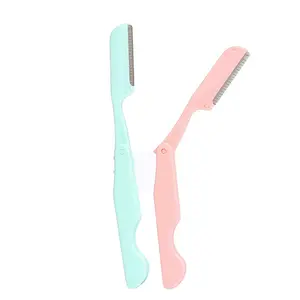 Profession elle Fabrik Augenbrauen Rasiermesser Rasiermesser Beauty Tool rosa Augenbrauen Rasierer