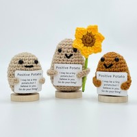 Kit de Crochet DIY Portable et Durable pour Débutants, avec Fil de Laine, Crochet, Yeux de Sécurité, pour la Confection de Peluches (Laisse-toi-tomber, Girafe) et de Sacs de Couture à la Main - Vente en Gros