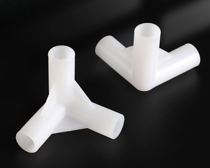 Conector de PVC en Forma de Codo Recto, Conector de Cuatro Vías, Pieza de Esquina de PP - Product Image 3
