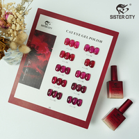 Vernis à ongles gel UV magnétique effet œil de chat français – Bouteille écologique, pour salon et usage domestique, longue tenue, non toxique